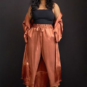 Copper fringe duster